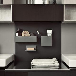 Acanto Lava Magneetbord Gebrit, zwart